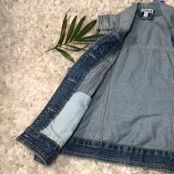 EXPRESS Denim Vest | XS - Picture 7 of 8